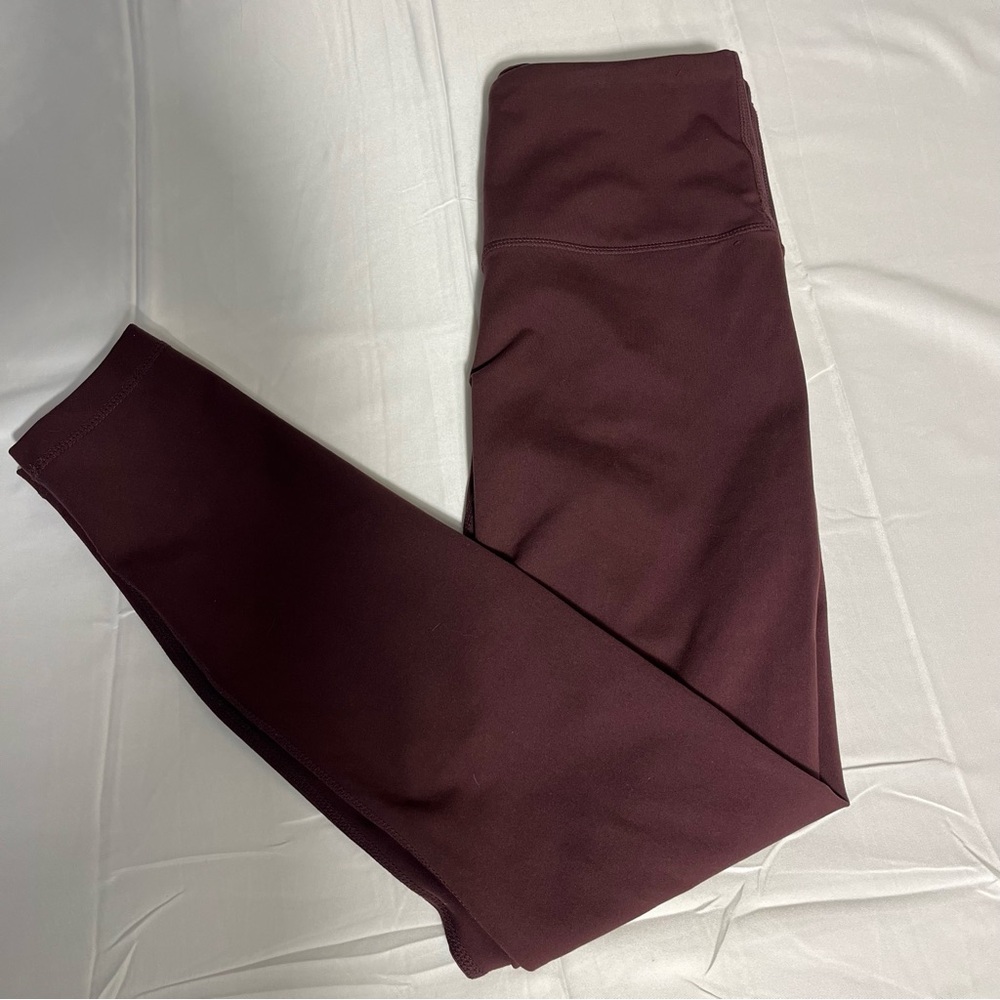 Yogalicious Lux Women’s Leggings Burgundy Sz S
